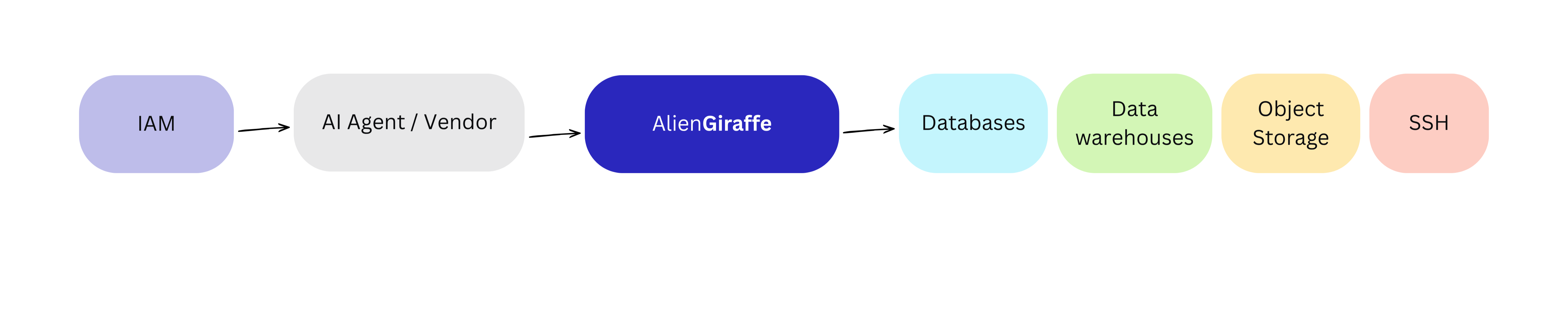 IAM to AlienGiraffe data flow